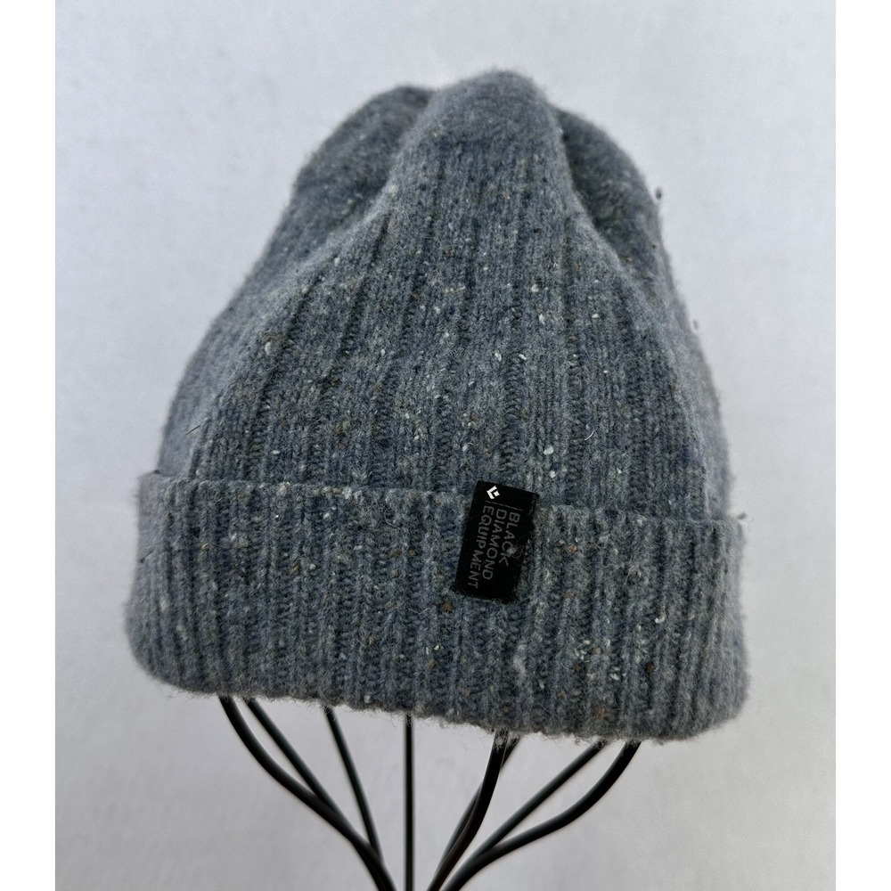 BLACK DIAMOND Beanie Wool Blend Hat Blue
